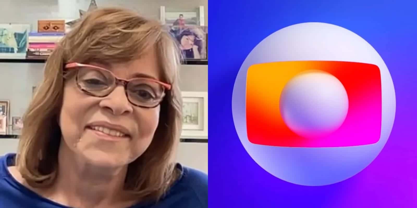 Glória Perez se declara à rival da Globo (Foto: Reprodução/Montagem)