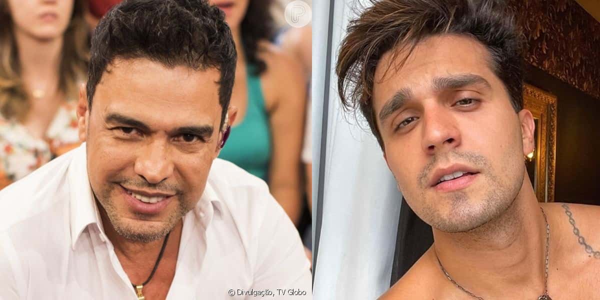 Zezé ao lado de Luan Santana (Foto: Divulgação)