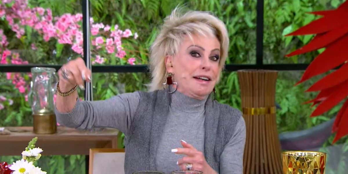 Ana Maria no "Mais Você" (Foto: Reprodução/Globo)