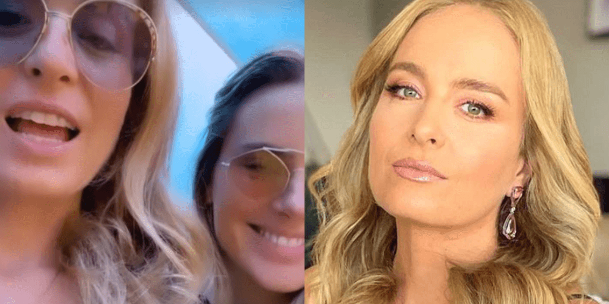 Angélica expõe perrengue com Carolina Dieckmann (Foto: Reprodução)