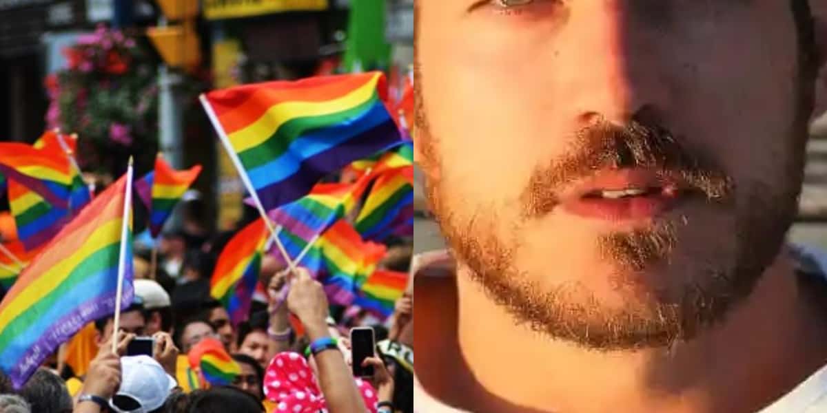Ator da Globo se assumiu (Foto: Reprodução)