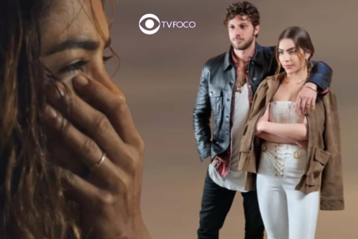 Travessia - Brisa (Lucy Alves) surta ao descobrir que Ari (Chay Suede) a trocou por dinheiro, carro e apartamento (Foto: Reprodução / Globo / Montagem TV Foco)