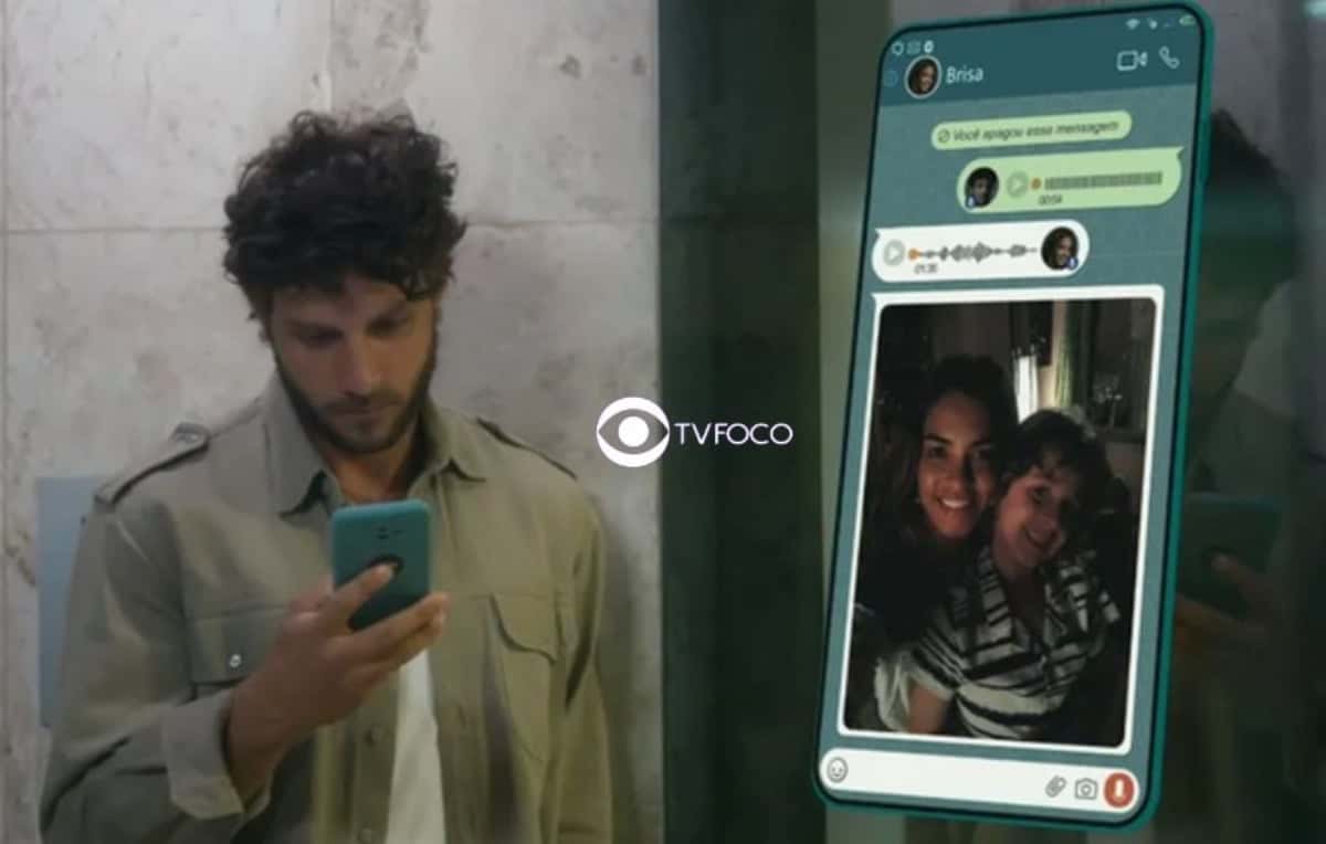 Ari falta aniversário do filho para encontrar Chiara em Travessia (Foto: Reprodução / Globo / Montagem TV Foco)