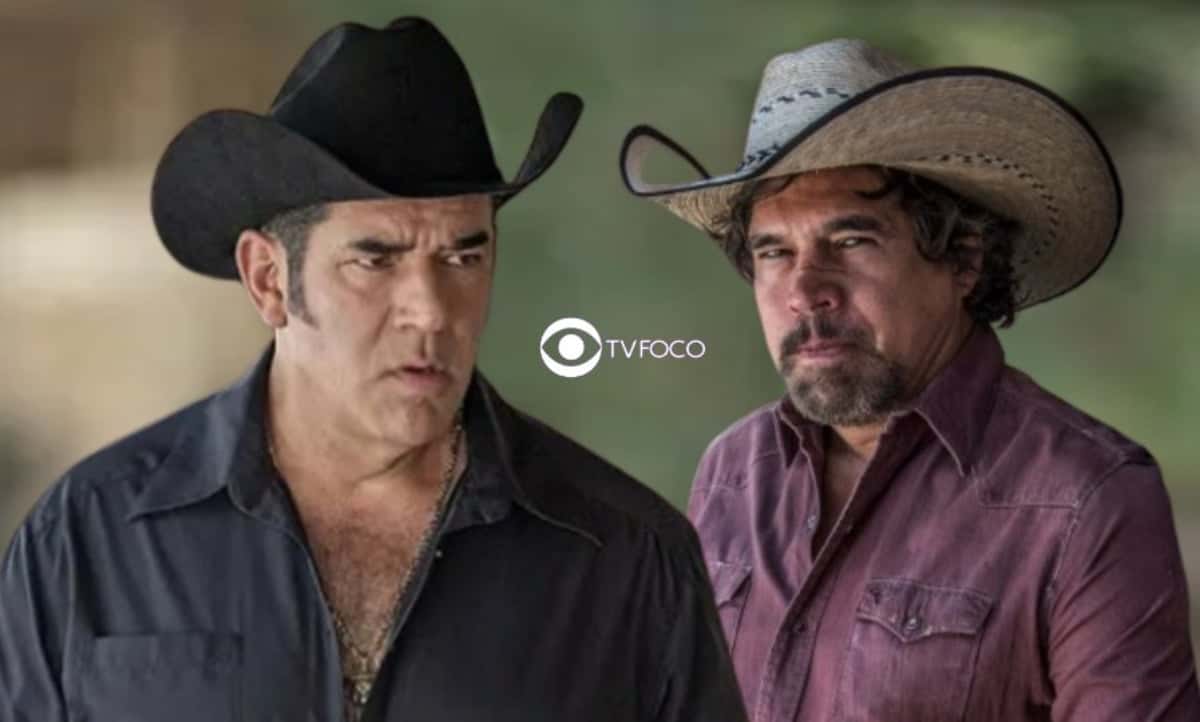 A Desalmada - Criminoso até dizer chega, Otávio dá ordens para Carmelo matar mais um e bandido executa o crime (Foto: Reprodução / Las Estrellas / Montagem TV Foco)