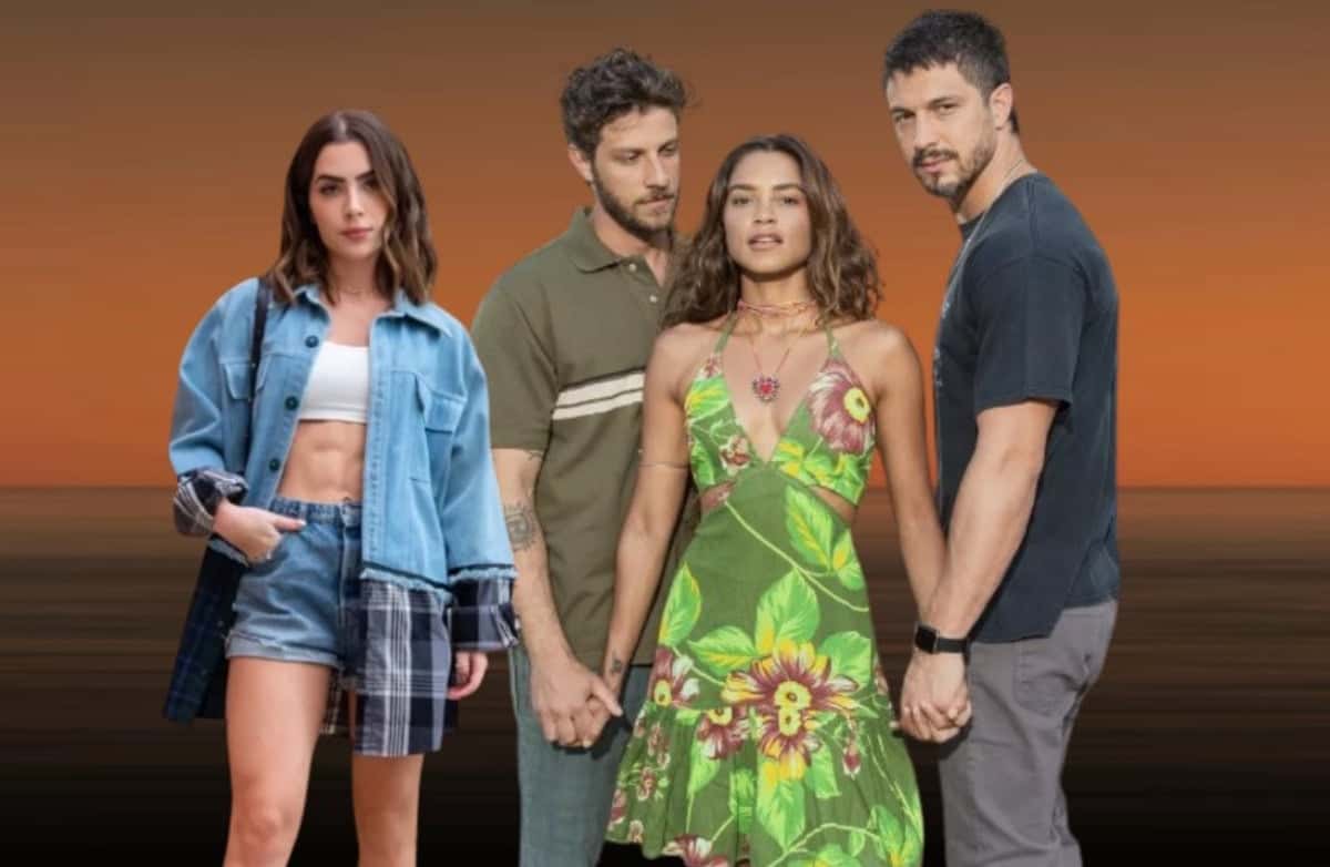 Travessia - Envolvidos por grande mistério, pais de Ari, Brisa, Chiara e Oto podem causar reviravolta na trama (Foto: Reprodução / Globo / Montagem TV Foco)