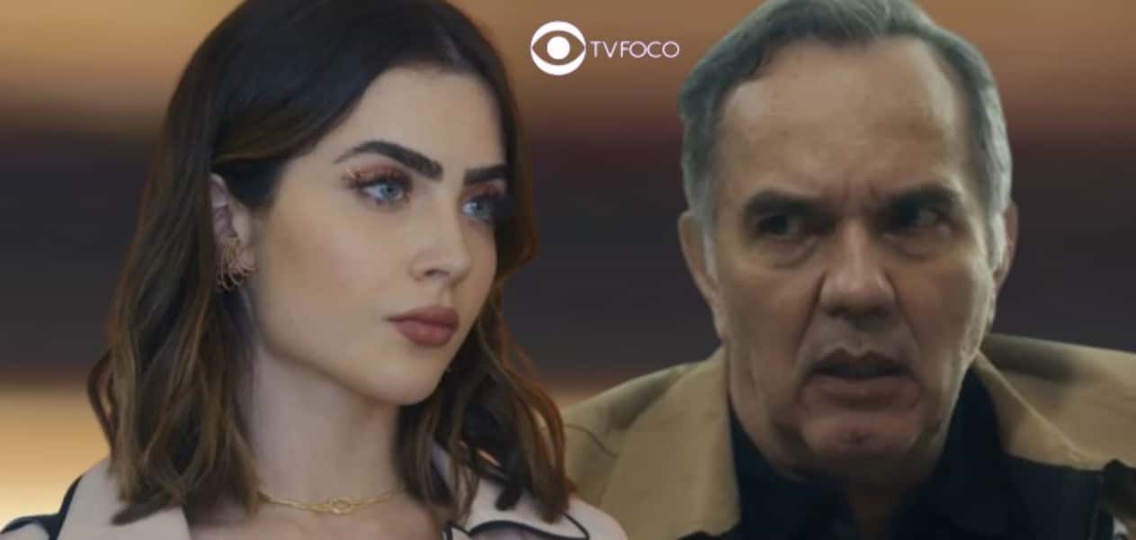 Reviravolta em Travessia - Chiara pode ser filha biológica de Guerra: "Nunca imaginei" (Foto: Reprodução / Globo / Montagem TV Foco)