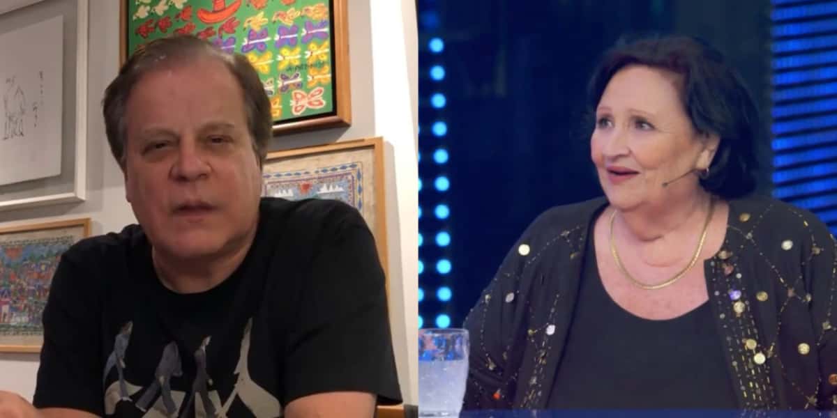 Déa Lúcia surpreendeu ao expor vídeo de Chico Pinheiro (Foto: Reprodução)