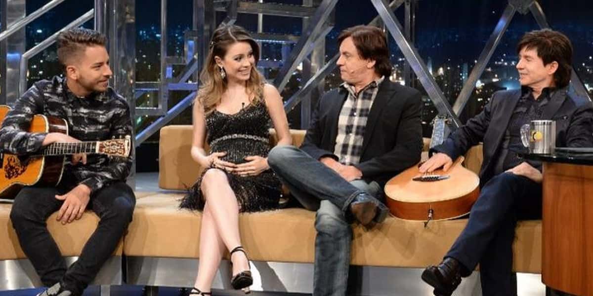 Chitãozinho e Xororó, Sandy e Júnior (Foto: Reprodução / Globo)