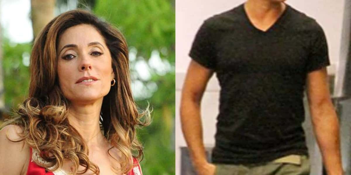 Christiane Torloni surgiu na companhia de filho gato e beleza surpreendeu (Foto: Reprodução)