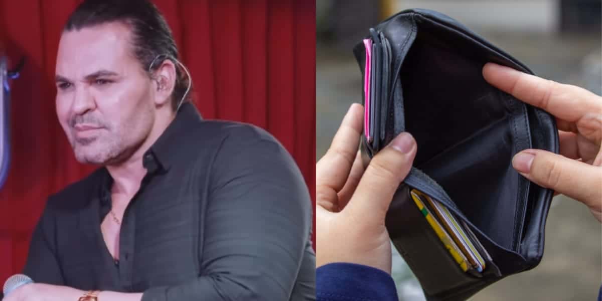Eduardo Costa assume que ficou no vermelho e dificuldades para ganhar dinheiro (Reprodução: Youtube)
