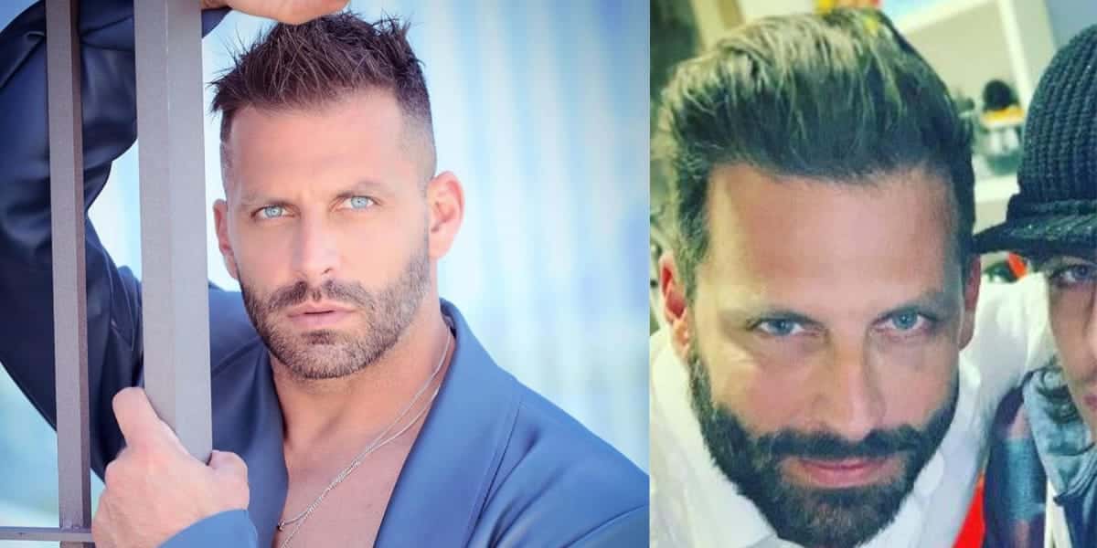 Henri Castelli surge em foto rara ao lado do filho (Reprodução: Montagem TV Foco)