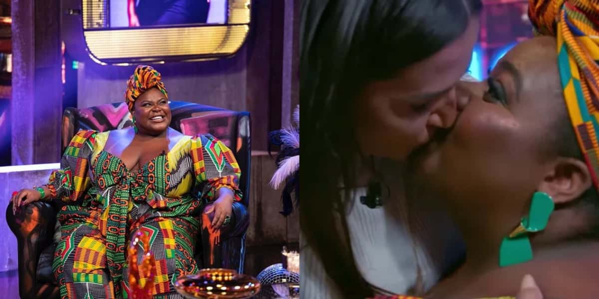 Jojo Todynho é surpreendida por beijo na boca de atriz - Foto: Reprodução