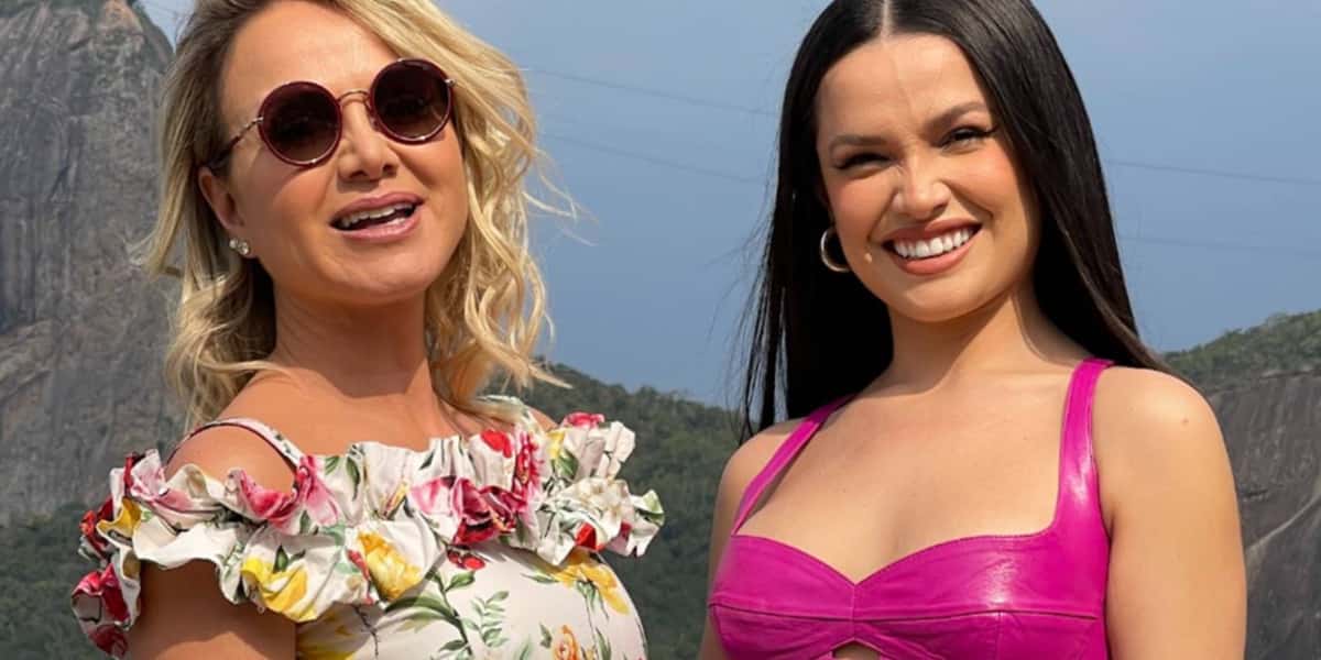 Juliette deu entrevista para Eliana no SBT (Foto: Reprodução)