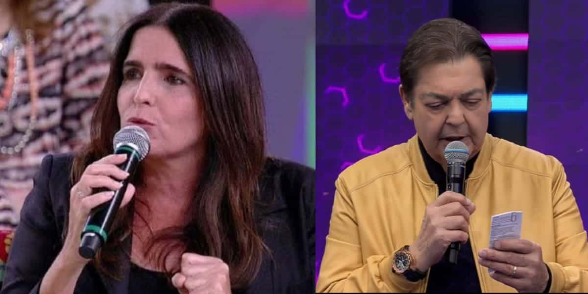 Malu Mader surge no Faustão na Band e faz forte desabafo (Reprodução: Band)