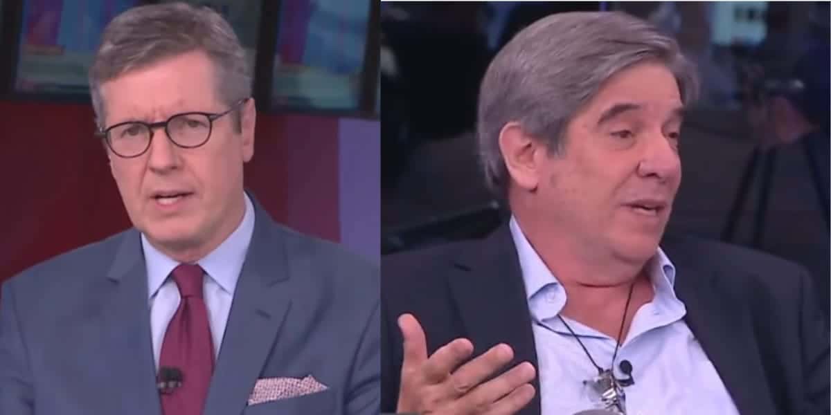 Márcio Gomes se irrita com colega da CNN Brasil e pede corte de áudio (Reprodução: CNN Brasil)