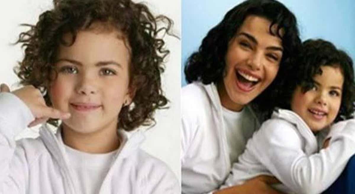 Rafaela Romolo, a mini Ana Paula Arósio (Reprodução/ Internet)