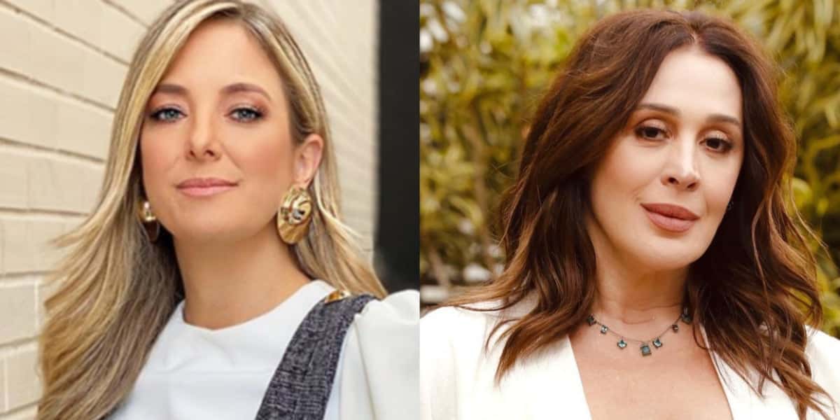 Ticiane Pinheiro e Claudia Raia surgiram juntas em evento (Foto: Reprodução)