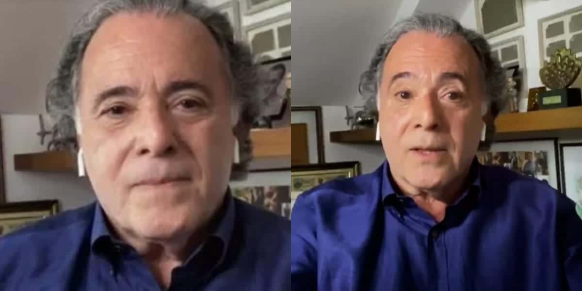 Tony Ramos impactou ao expor situação com grande amor (Reprodução: Montagem TV Foco)