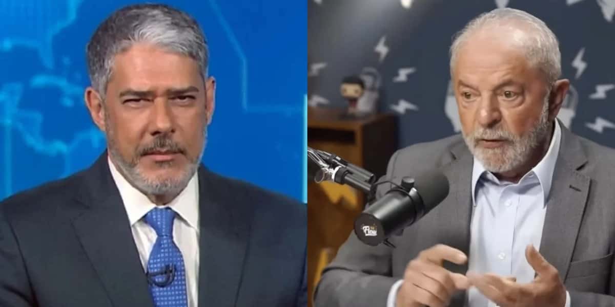Lula fala de William Bonner e diz o que âncora fez com ele - Foto: Reprodução