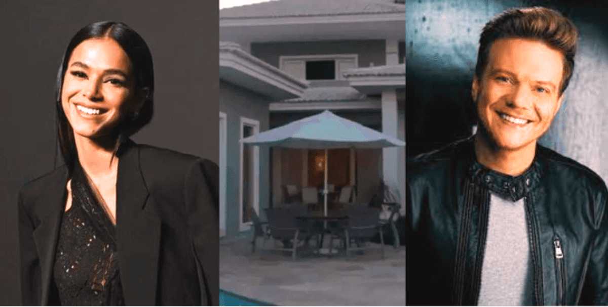 Bruno Marquezine vendeu mansão para Michel Teló, mas não revelou valores (Foto Reprodução/Montagem/Tv Foco)