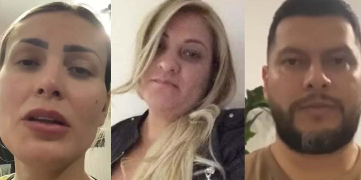 Mãe de Andressa Urach ataca genro após ele exigir guarda do filho: "Difícil é você falar a verdade" - Foto Reprodução