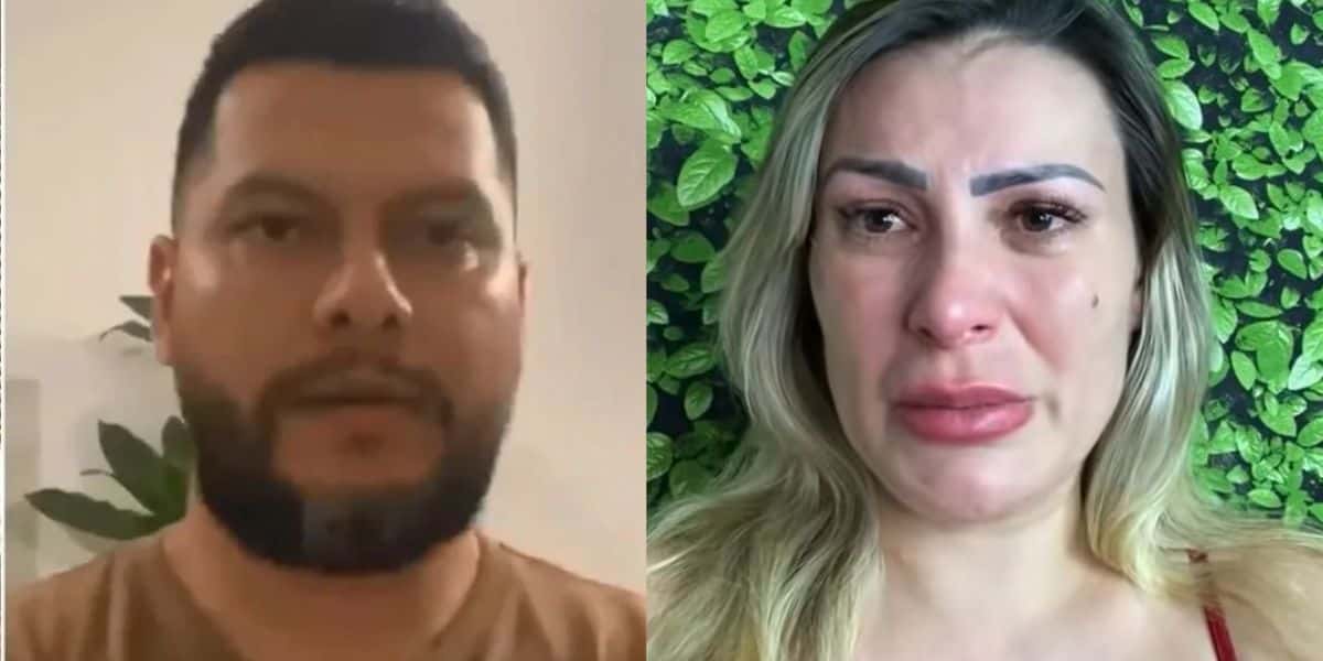 Andressa Urach ameaça acionar a polícia contra o ex-marido, Thiago Lopes - Foto Reprodução