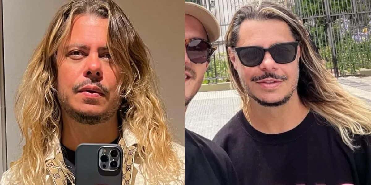 Aos 43 anos, Marcus Majella, o 'Ferdinando', surge com novo namorado gato 19 anos mais novo e beleza choca - Foto Reprodução