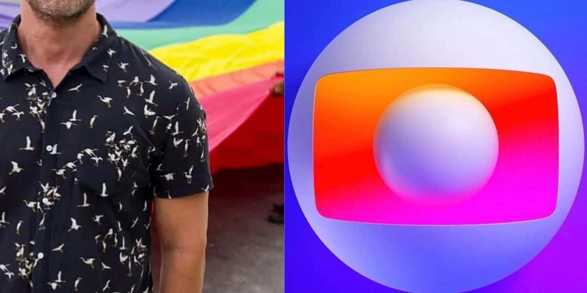 Galã mais lindo da Globo, casado com famoso há anos, surge em parada gay do Rio de Janeiro e dá recado - Foto Reprodução