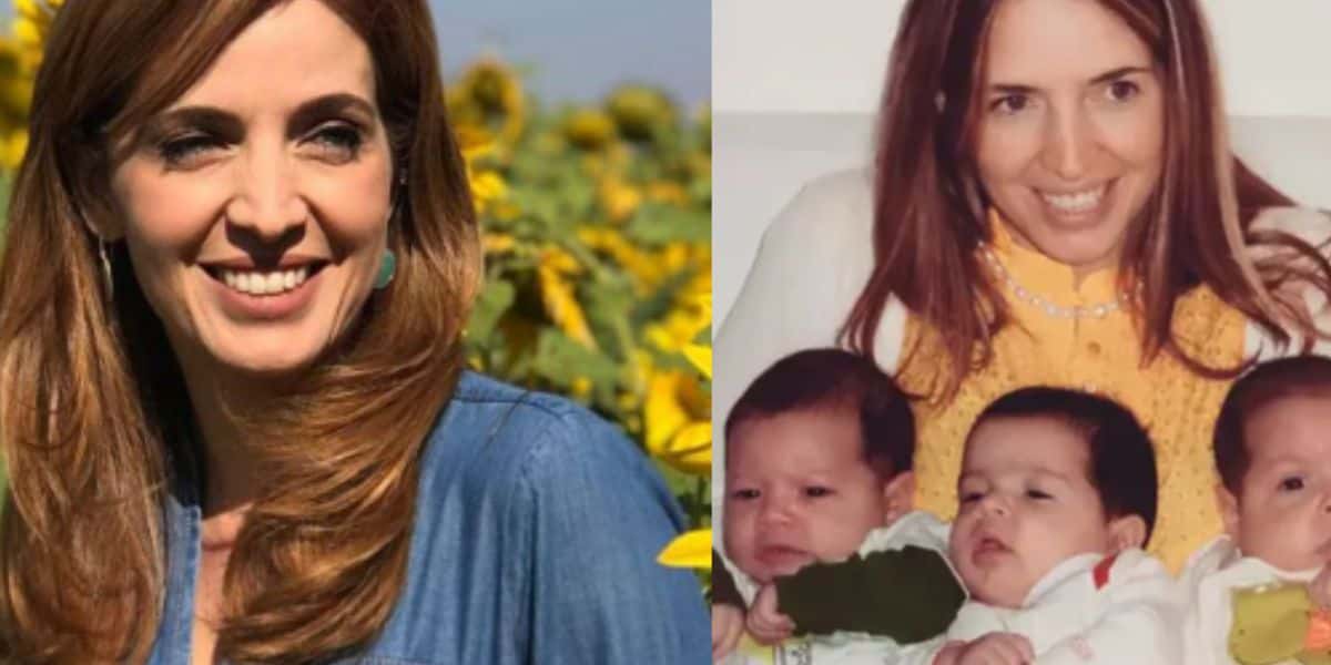 Os 6 filhos de Polianna Abritta, do Fantástico, são com certeza as crianças mais lindas do Brasil (Foto: Reprodução)