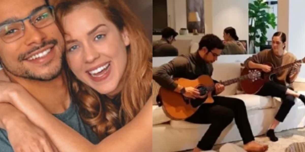 Closet, estúdio para gravação e canto para meditar: casa de Sérgio Malheiros e Sophia é uma das mais lindas (Foto: Reprodução)