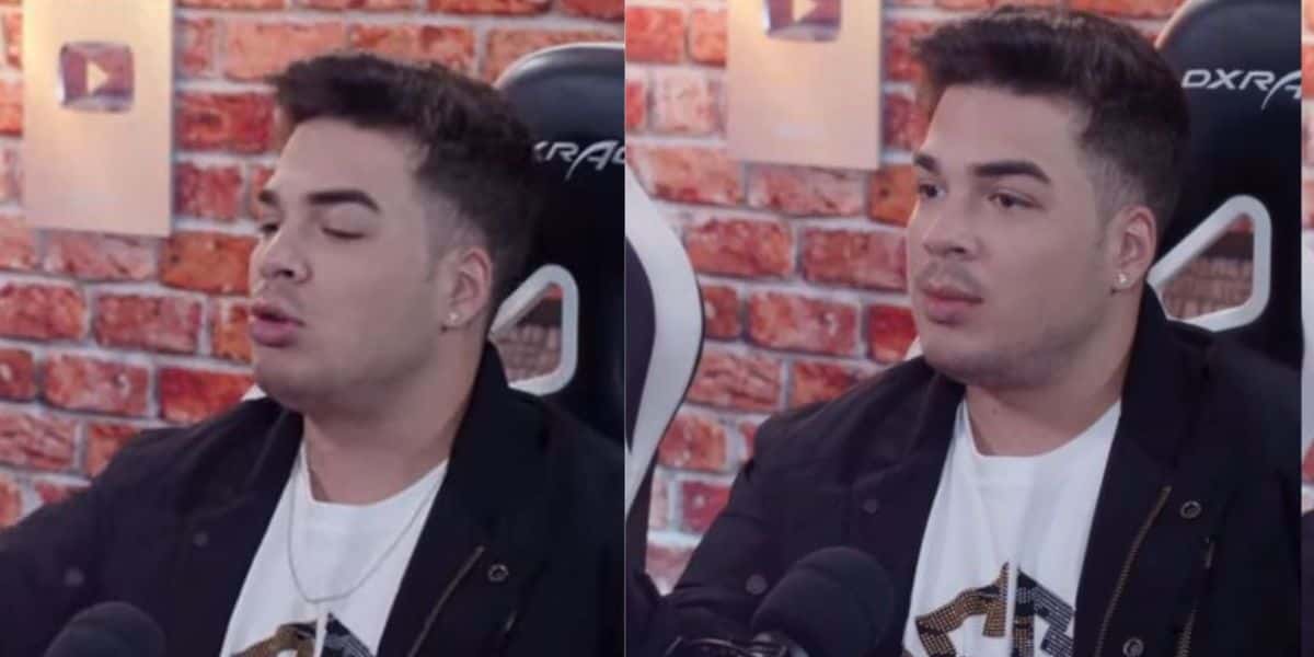 A Fazenda 14 - Eliminado, Lucas Santos se revolta e faz grave acusação de manipulação da Record: "Maldosa" - Reprodução