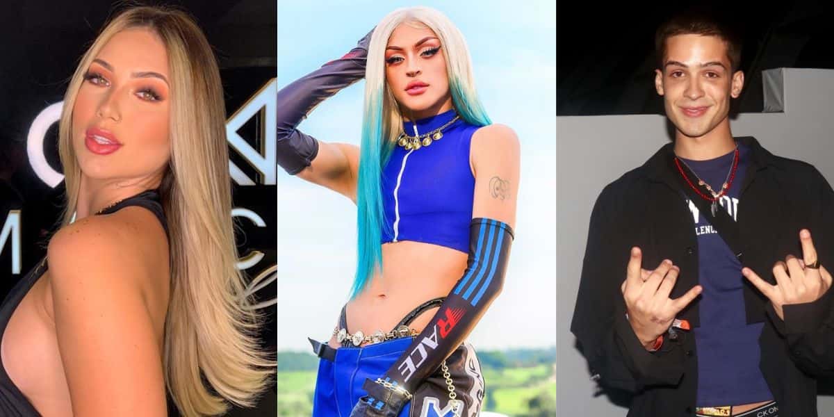 Virgínia Fonseca, Pabllo Vittar e João Guilherme faturam muito com instagram (Reprodução)
