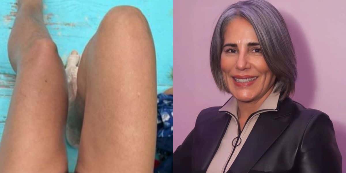 Glória Pires impressiona com beleza