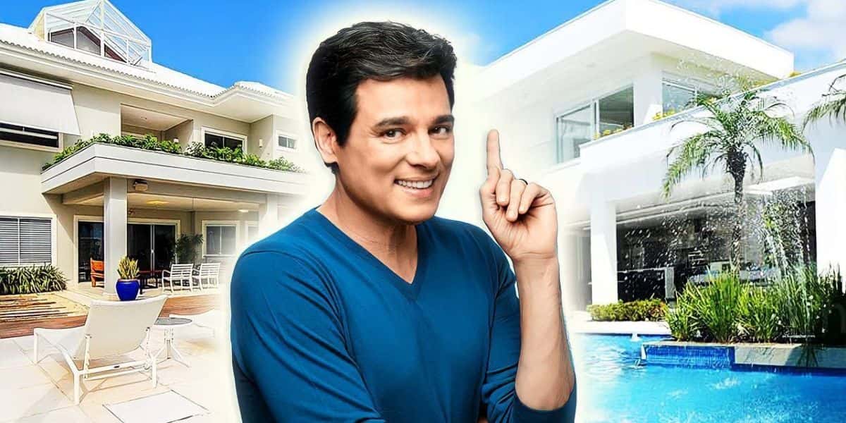 Mansão de Celso Portiolli é impressionante (Reprodução)