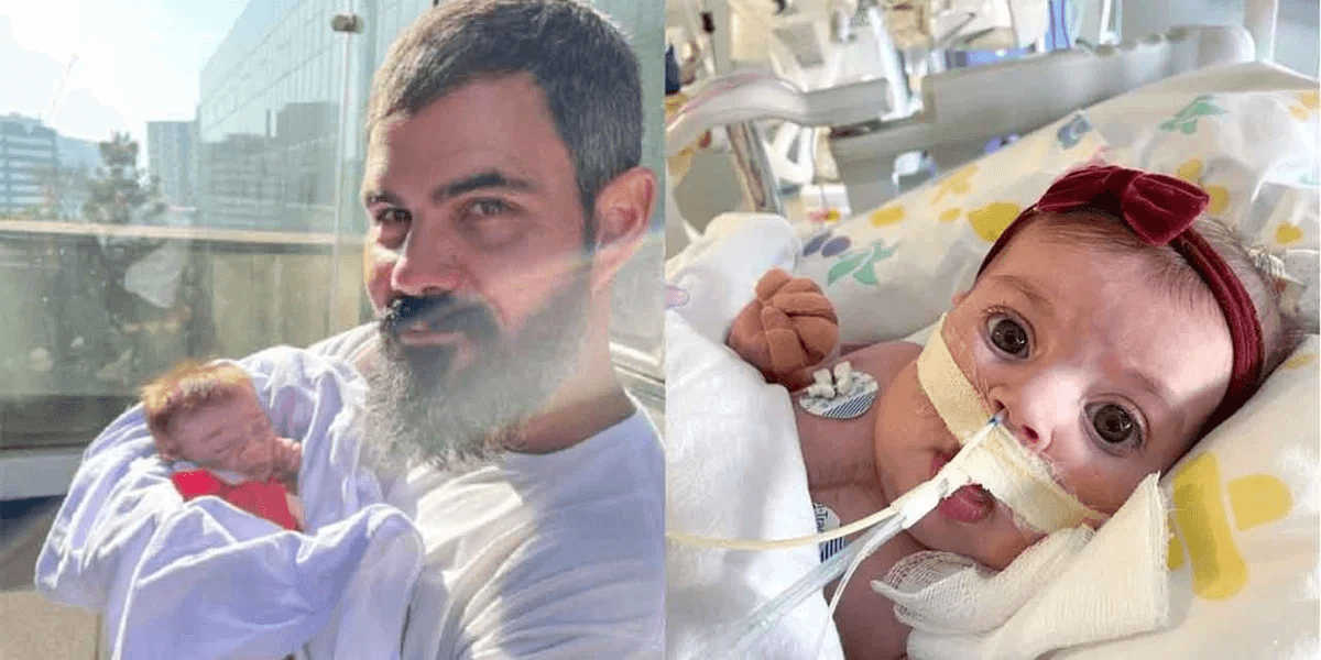 Filha de Juliano Cazarré, após 5 meses na UTI, sofre piora (Foto: Divulgação)