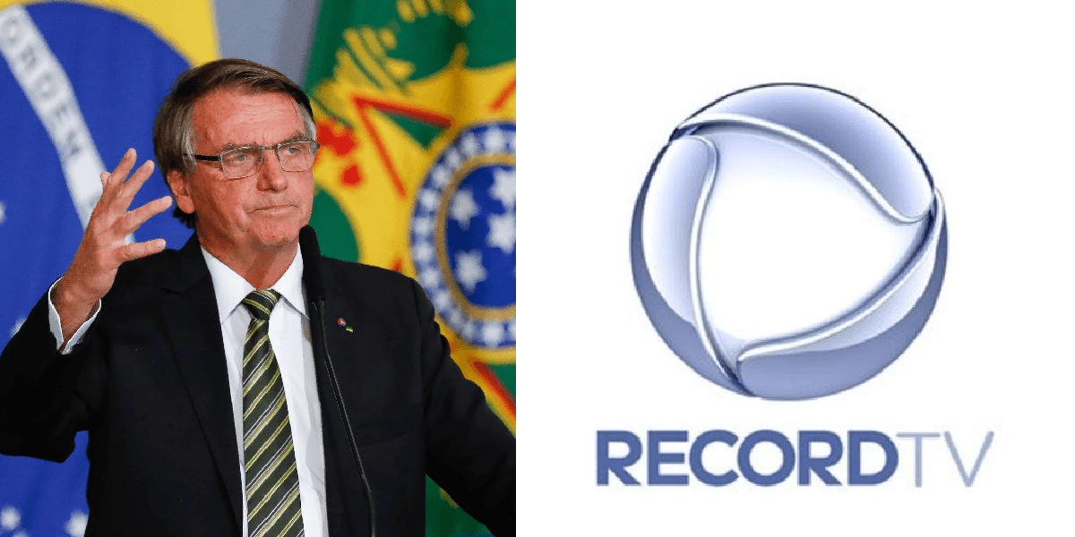 Record TV lidera com plantão do pronunciamento de Jair Bolsonaro (Foto: Divulgação)