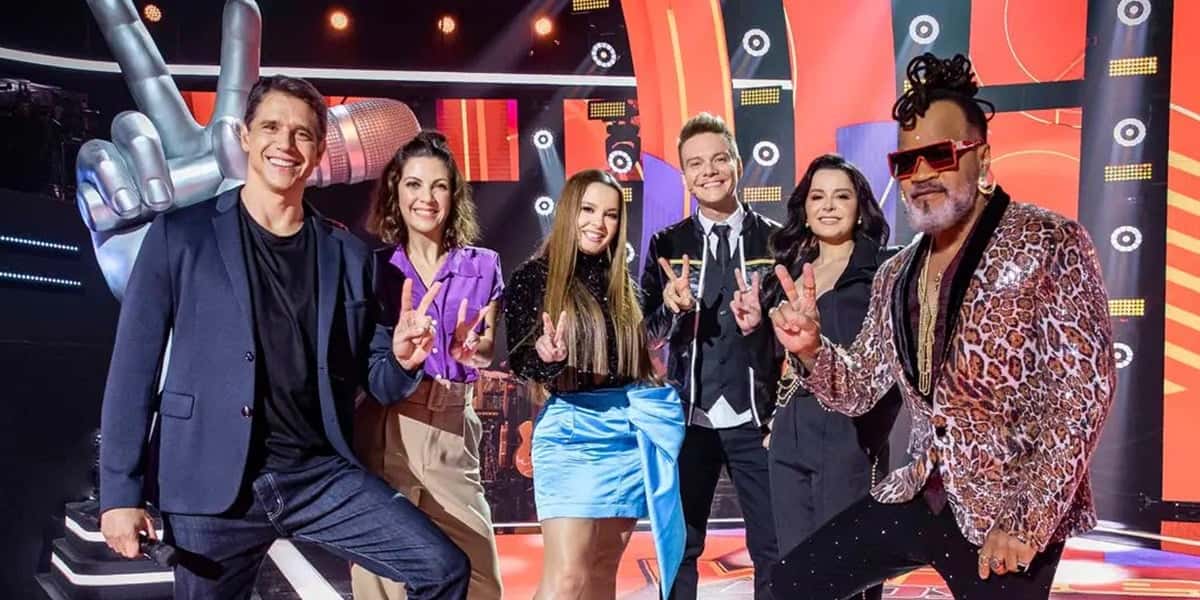Elenco de estrelas do The Voice Kids (Divulgação/ Globo)