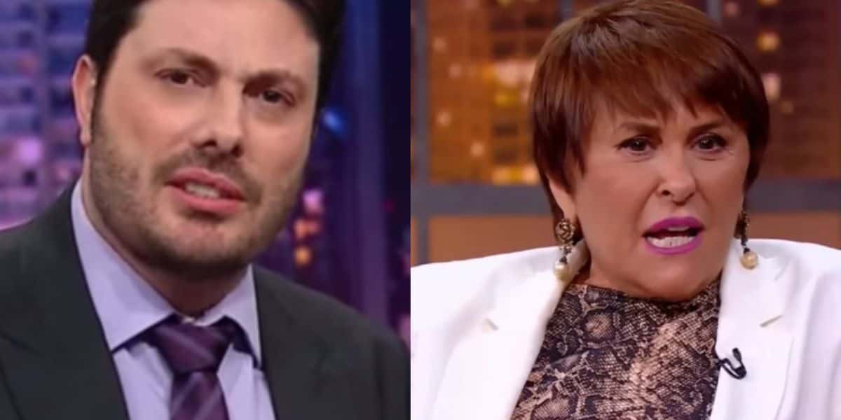 Famosa vai ao The Noite e dá previsão preocupante a Danilo Gentili sobre futuro do programa: "Toma cuidado" (Foto: Reprodução)