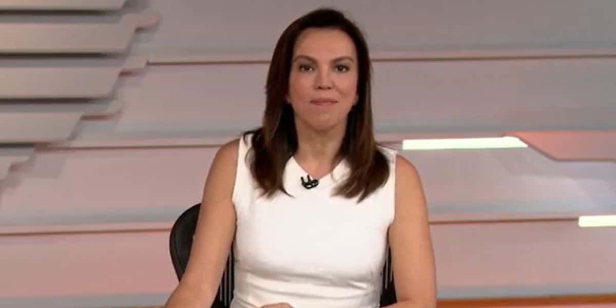 Ana Paula Araújo no Bom Dia Brasil (Foto: Reprodução/Globo)