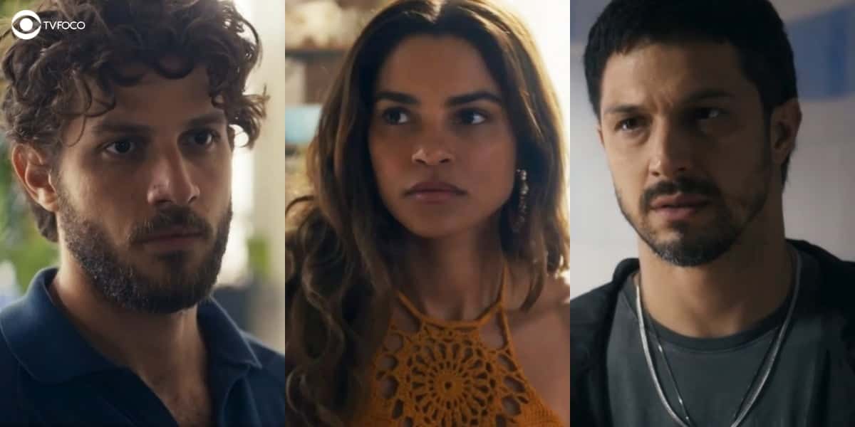 Brisa despista Ari e se encontrará com Oto em Travessia (Foto: Reprodução/Globo/Colagem/Thais Teles)