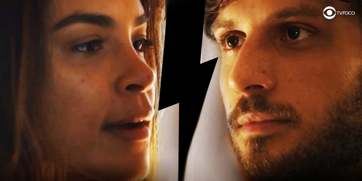 Começa guerra entre Ari e Brisa na novela Travessia (Foto: Reprodução/Globo)