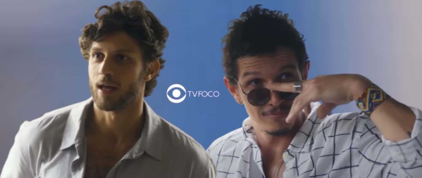 Travessia - Reviravolta causa horror: Ari (Chay Suede) troca Brisa (Lucy Alves) de vez por Gil (Rafael Losso) e escancara fama de 'boy lixo' (Foto: Reprodução / Globo / Montagem TV Foco)