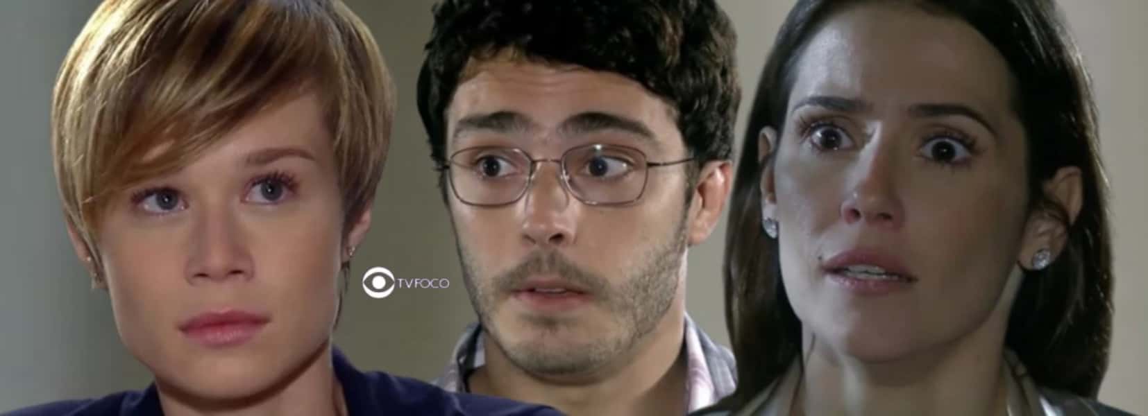 A Favorita - Lara (Mariana Ximenes), Maria do Céu (Deborah Secco) ou novo amor? Saiba com quem Cassiano (Thiago Rodrigues) fica no final (Foto: Reprodução / Globo / Montagem TV Foco)