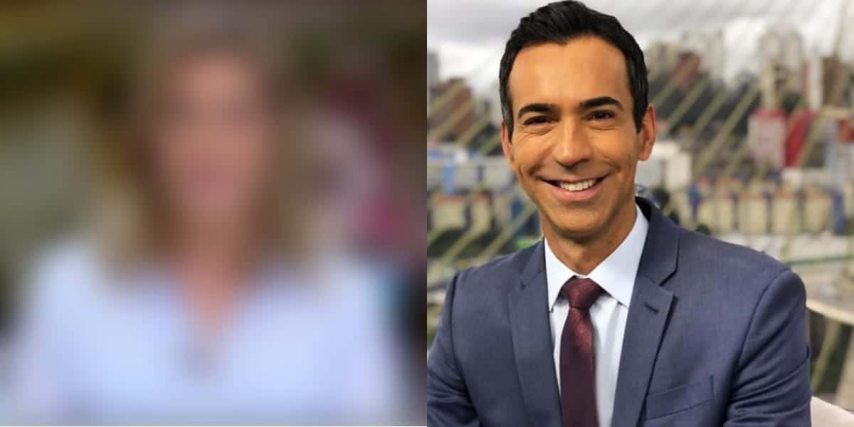 Esta beleza da Globo já foi casada com César Tralli por anos (Reprodução: Montagem TV Foco)
