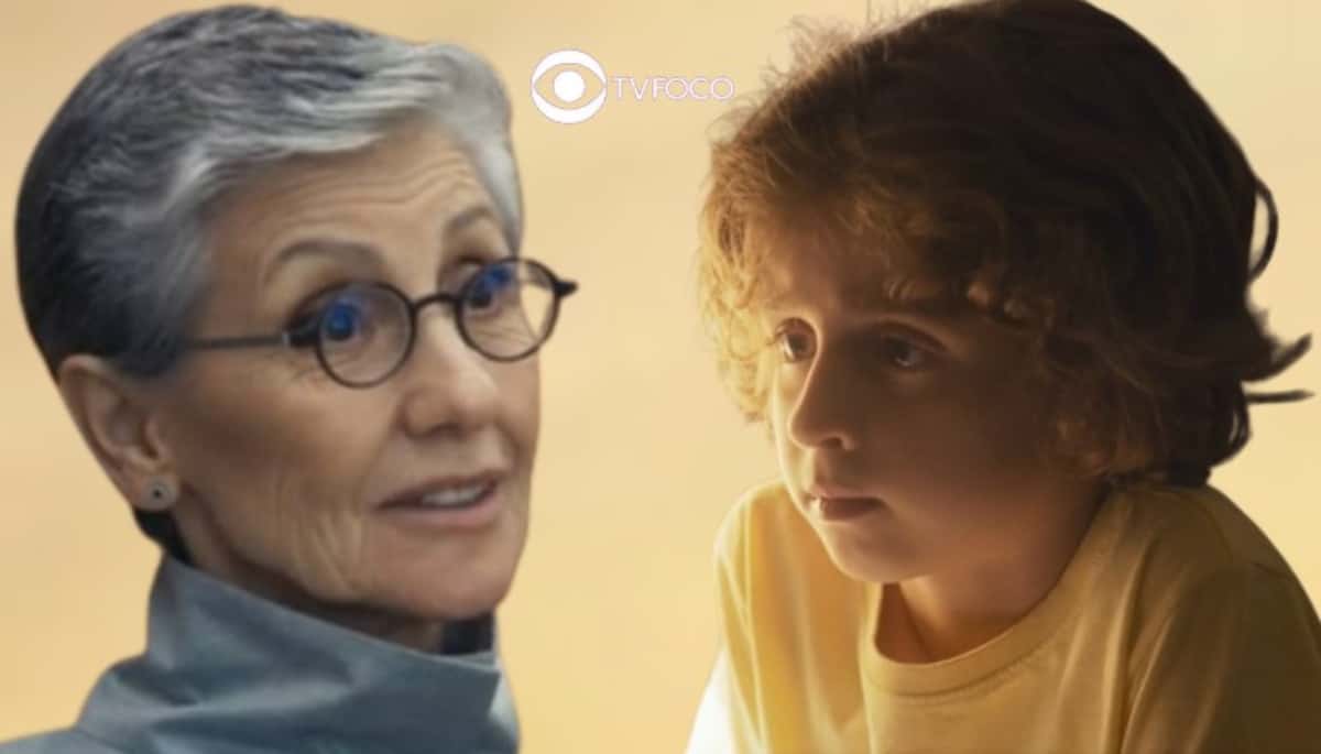 Travessia - Tonho (Vicente Alvinte) entra na mira de Cidália (Cássia Kis) e ela age perversa contra o filho de Ari (Chay Suede) (Foto: Reprodução / Globo / Montagem TV Foco)