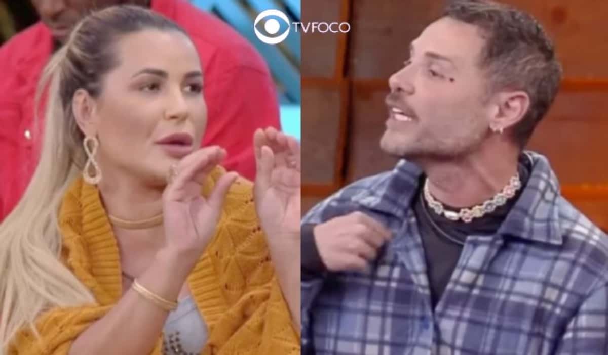 A Fazenda 14 - Deolane trava guerra com Kerline e Alex e peão dispara: "Não dei liberdade para me chamar no feminino" (Foto: Reprodução / PlayPlus)