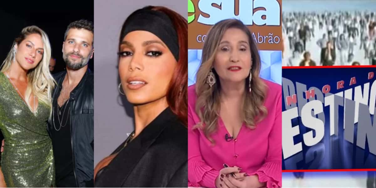 Bruno Gagliasso, Gio Ewbank, Anitta, Sonia Abrão e atriz de Senhora do Destino são destaques (Foto: Reprodução)