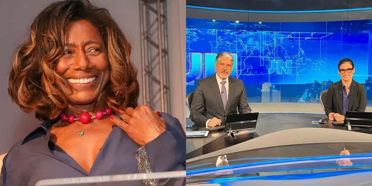 Glória Maria revelou que já 'ameaçou' a equipe do Jornal Nacional (Foto: Reprodução)