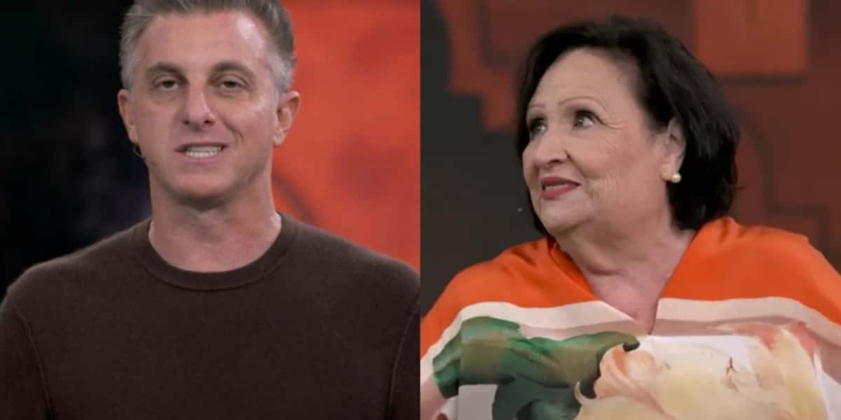 Déa Lúcia pediu distância do Padre Fábio de Melo na TV (Foto: Reprodução)
