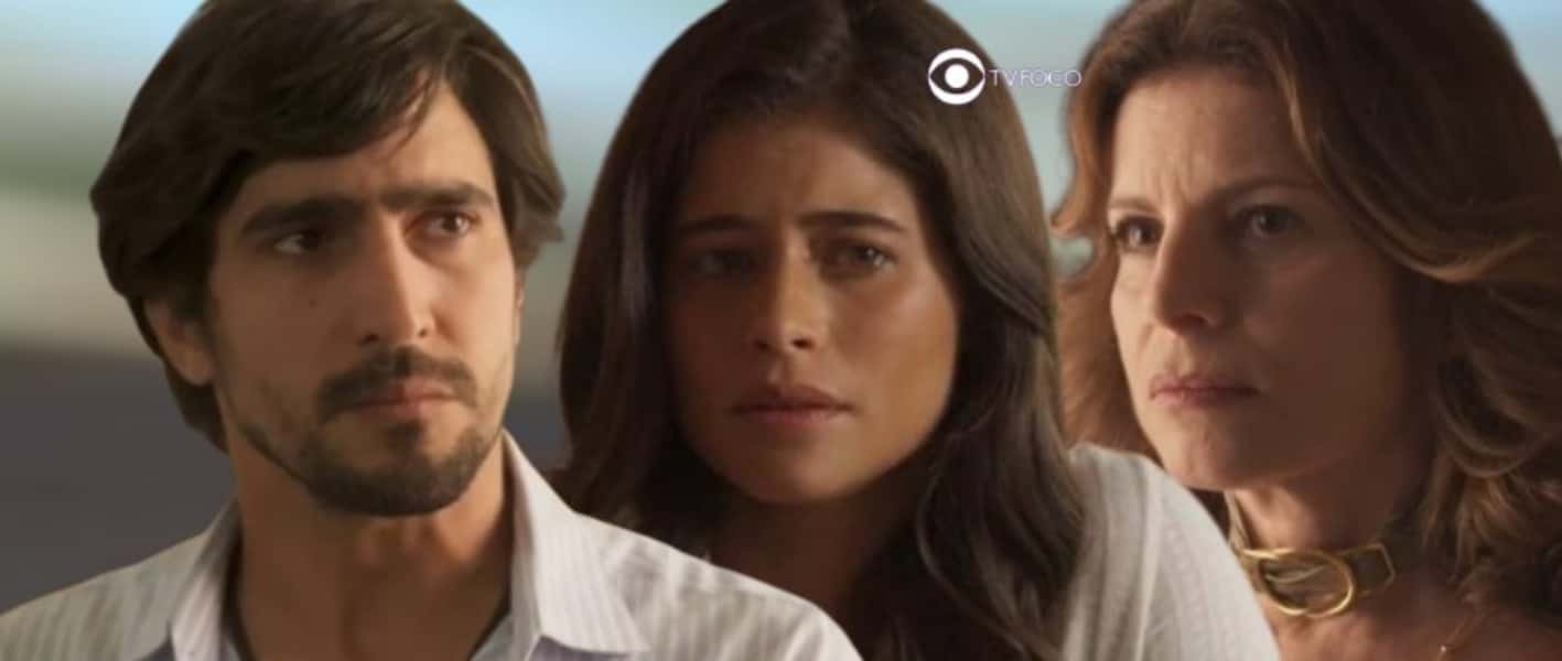 Mar do Sertão - Tertulinho faz troca com José, Candoca desconfia e Deodora dá flagra em Pajeú (Foto: Reprodução / Globo / Montagem TV Foco)